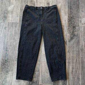 Eileen Fisher Women’s Cotton Stretch Denim Lantern Jeans